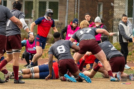 RSEQ 2024 - Finale Rugby Univ Masc - ETS (19) vs (14) Ottawa - 2 Mi-Temps Reel B