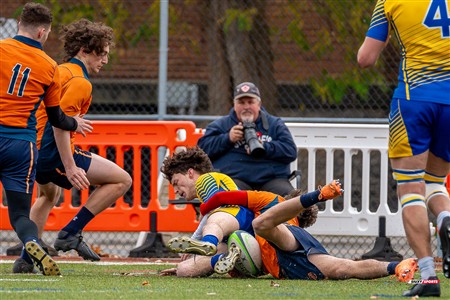 RSEQ 2024 - Final Rugby Masc CEGEP - John Abbott (48) vs (18) André Laurendeau - First Half