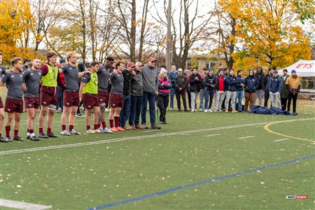 RSEQ 2024 - Finale Rugby Univ Masc - ETS vs Ottawa - Medailles OTT