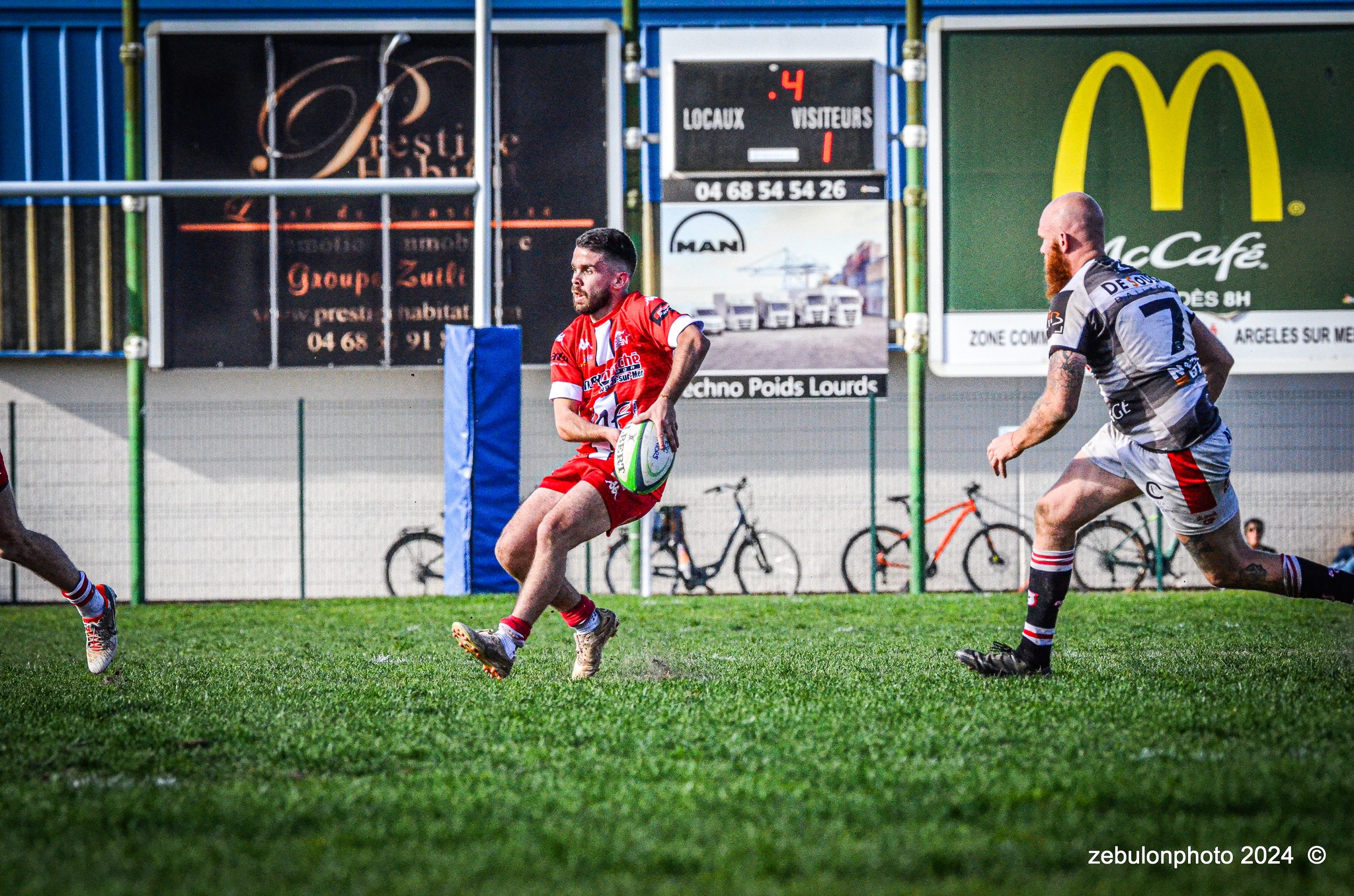  Étoile Sportive Catalane - Football Club Villefranchois - Lauragais - Rugby - FFR -  Fed 2 2024 - Etoile Sportive Catalane vs FC Villefranchois (#FFR24F2ESCFCV03) Photo by: Photo Zebulon | Siuxy Sports 2024-03-23