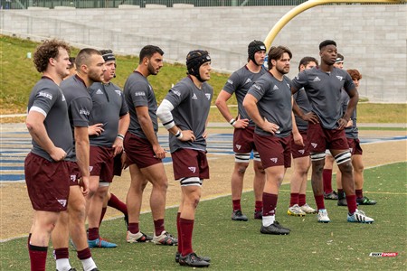 RSEQ 2024 - Finale Rugby Univ Masc - ETS (19) vs (14) Ottawa - 2 Mi-Temps Reel A