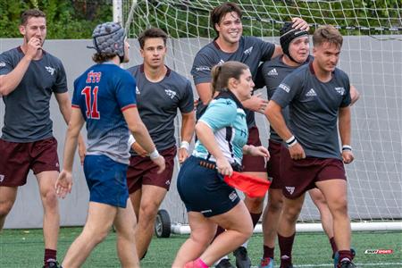 RSEQ 2024 - Rugby Univ. Masc - Ottawa U (18) vs (16) ETS - 1st Half