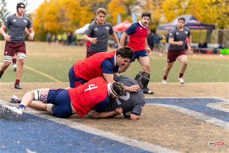 RSEQ 2024 - Finale Rugby Univ Masc - ETS (19) vs (14) Ottawa - 2 Mi-Temps Reel A