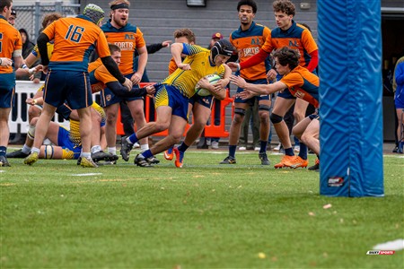RSEQ 2024 - Final Rugby Masc CEGEP - John Abbott (48) vs (18) André Laurendeau - Second Half
