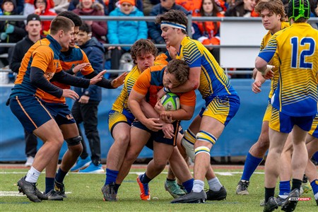 RSEQ 2024 - Final Rugby Masc CEGEP - John Abbott (48) vs (18) André Laurendeau - First Half