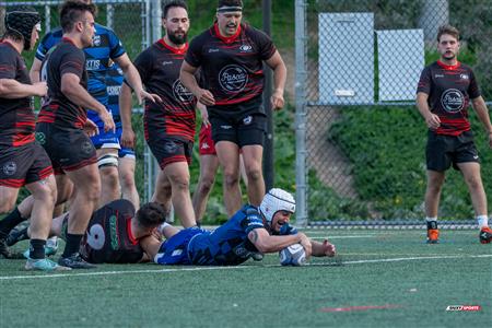 RQ 2024 - Super Ligue M - Parc Olympique (29) vs (15) Club de Rugby de Québec - 2ème mi-temps