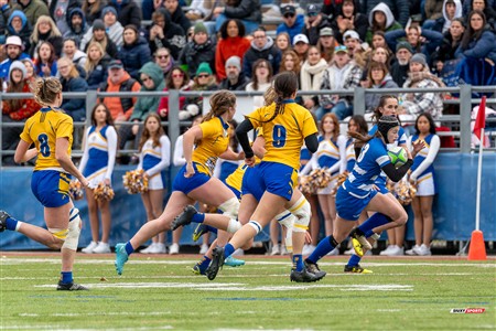 RSEQ 2024 - Final Rugby Fem CEGEP - John Abbott (12) vs (21) Dawson - First Half