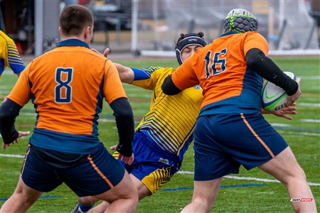RSEQ 2024 - Final Rugby Masc CEGEP - John Abbott (48) vs (18) André Laurendeau - First Half