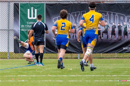 RSEQ 2024 - Final Rugby Masc CEGEP - John Abbott (48) vs (18) André Laurendeau - Second Half