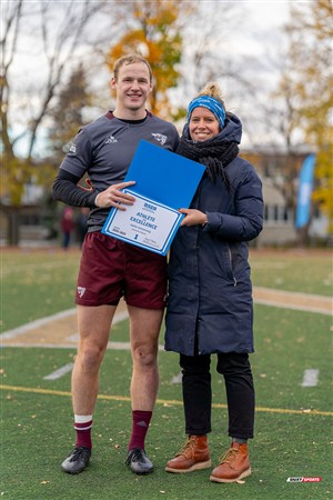 RSEQ 2024 - Finale Rugby Univ Masc - ETS vs Ottawa - Medailles OTT