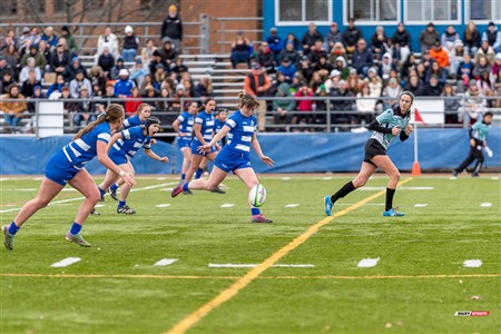 RSEQ 2024 - Final Rugby Fem CEGEP - John Abbott (12) vs (21) Dawson - First Half