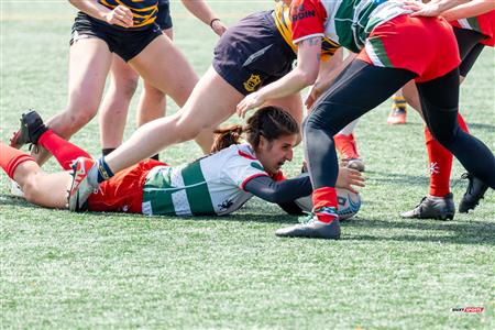 RQ 2024 - Match Pré-Saison - Rugby Club Montréal (10) vs (41) Town of Mount Royal - F