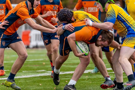 RSEQ 2024 - Final Rugby Masc CEGEP - John Abbott (48) vs (18) André Laurendeau - First Half