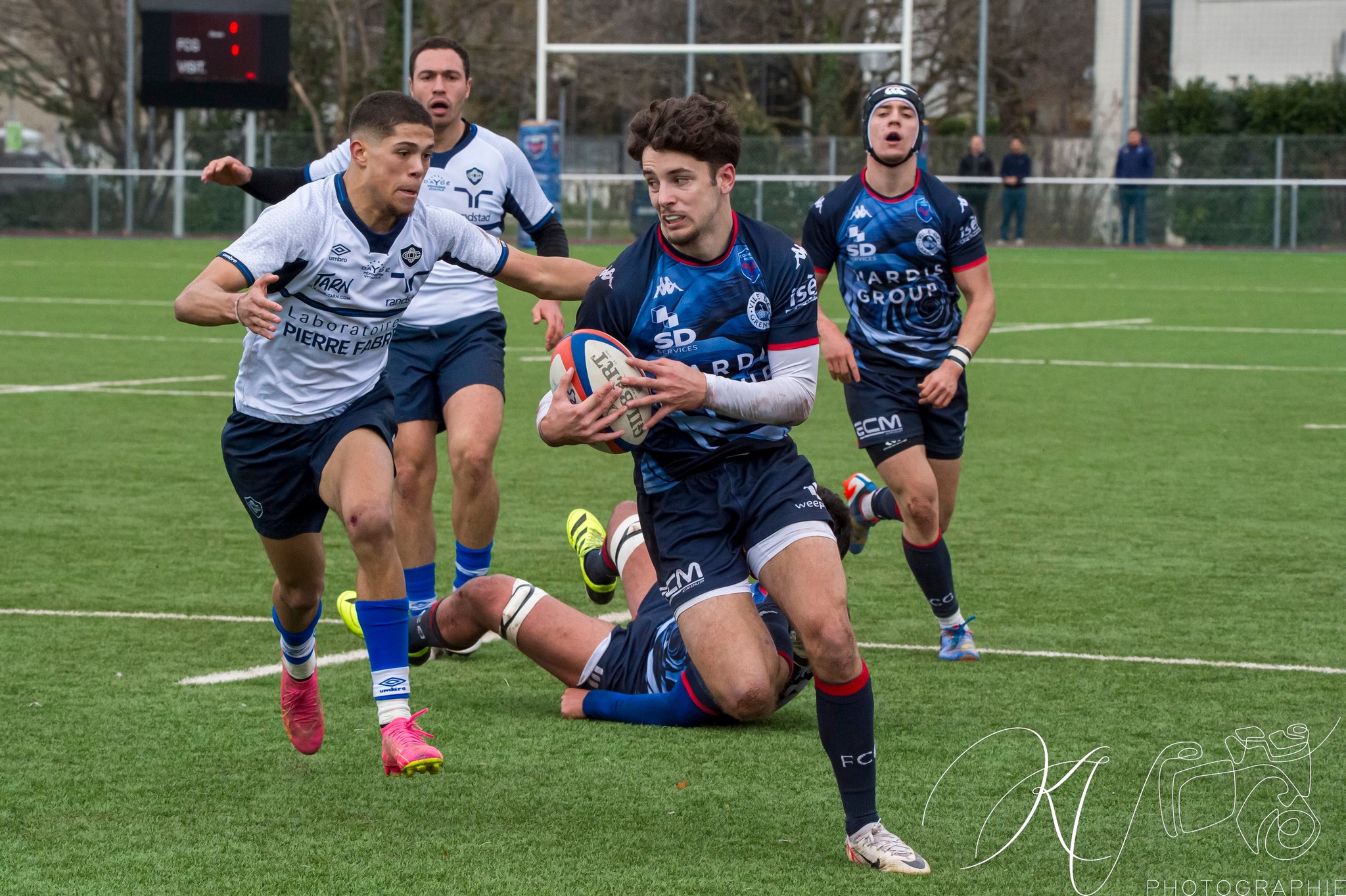 Melvin RATES -  FC Grenoble Rugby - Castres Olympique - Rugby - 2024 Espoirs - FC Grenoble (53) vs (32) Castres Olympique (#ESP24FCGCAS02) Photo by: Karine Valentin | Siuxy Sports 2024-02-17