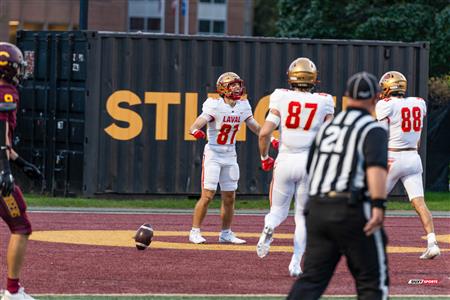 RSEQ 2024 Football - Stingers (11) vs (36) Rouge-et-Or - 1st half
