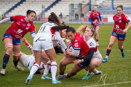 FFR 2024 - Élite 1 Fém - FC Grenoble (15) vs (15) Stade Toulousain RF