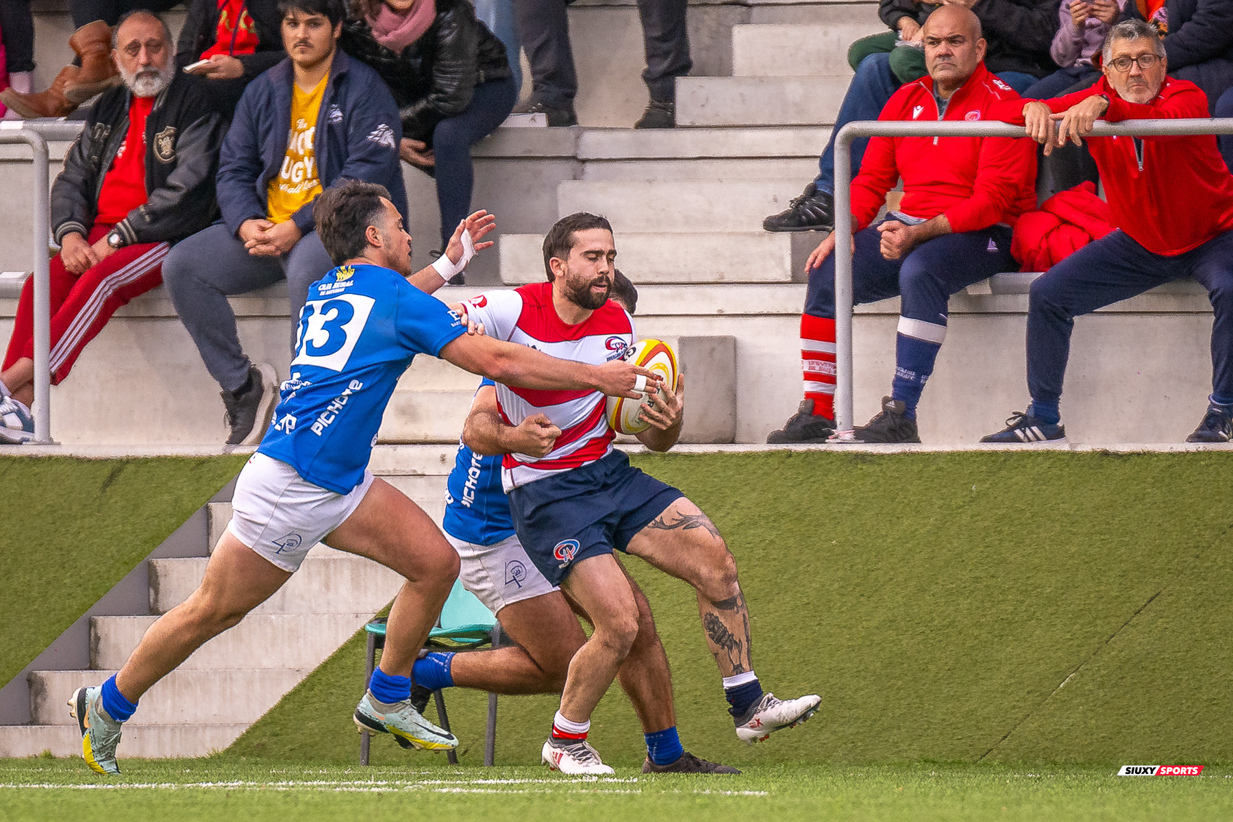  Universitario Bilbao Rugby - Real Oviedo Rugby - Rugby - FER 2024 - DHB - Universitario Bilbao Rugby (60) vs (27) Real Oviedo Rugby (#FER24DHBUBRROR01) Photo by: Fredy Monfoto | Siuxy Sports 2024-01-13