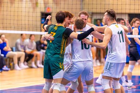 RSEQ - 2024 VOLLEY M - U DE MONTRÉAL (1) VS (3) U DE SHERBROOKE - Reel 2