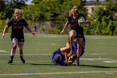 RSEQ 2024 - Rugby Univ F - Université de Montréal (0) vs (49) Université Laval