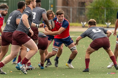 RSEQ 2024 - Finale Rugby Univ Masc - ETS (19) vs (14) Ottawa - 2 Mi-Temps Reel B