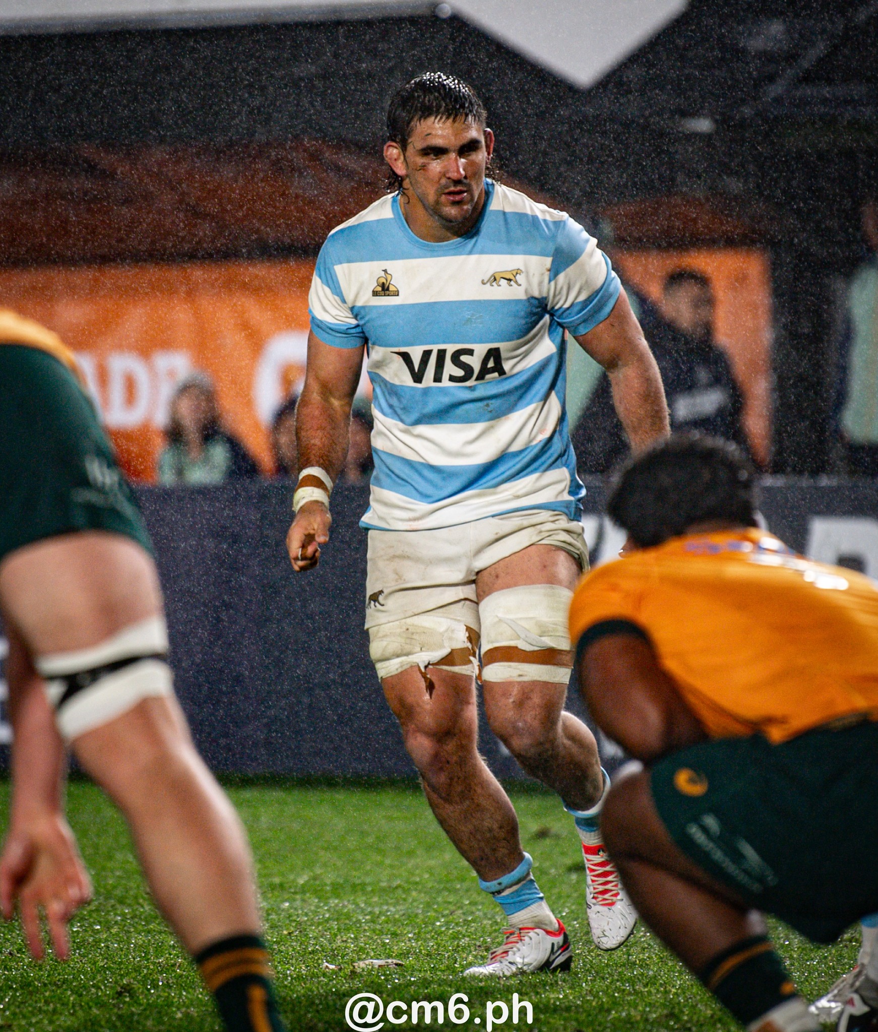 Pablo MATERA -  Selección Argentina de Rugby XV - Australia national rugby union team (M) - Rugby - Rugby Championship 2024 - Argentina Pumas (19) vs (20) Australia Wallabies (#CHAMP24R3ARGAUS) Photo by: Christian Mas | Siuxy Sports 2024-08-31
