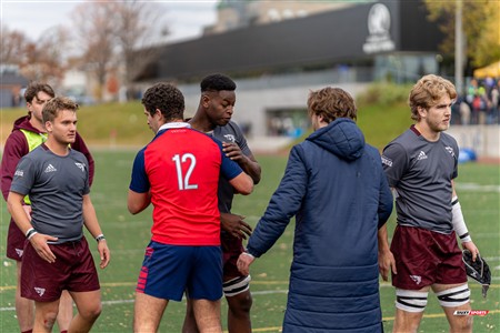 RSEQ 2024 - Finale Rugby Univ Masc - ETS vs Ottawa - Célébrations