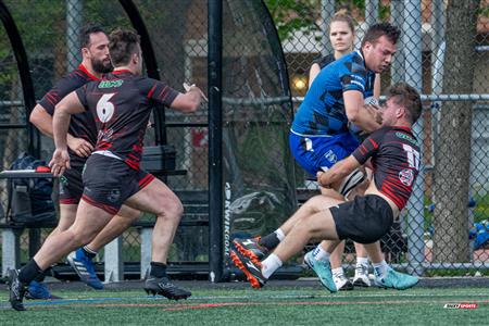 RQ 2024 - Super Ligue M - Parc Olympique (29) vs (15) Club de Rugby de Québec - 1ère mi-temps