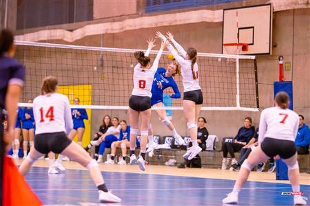 RSEQ - 2024 Volley F - U de Montréal (3) vs (2) U Laval