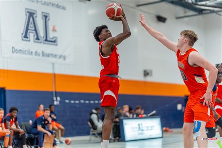 RSEQ 2024 - Basketball M D2 - André Laurendeau (74) vs (81) Vanier - 2nd half