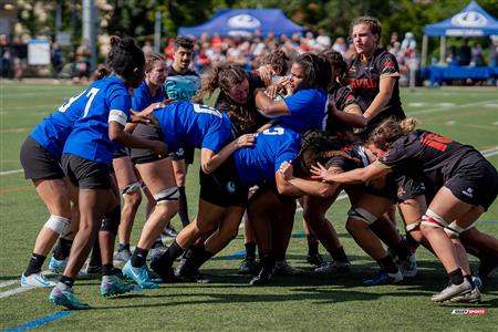RSEQ 2024 - Rugby Univ F - Université de Montréal (0) vs (49) Université Laval