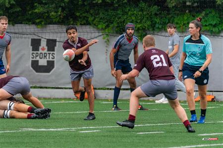 Rugby Univ. Masc. Dével. - Ottawa U (5) vs (20) ETS - 1st Half
