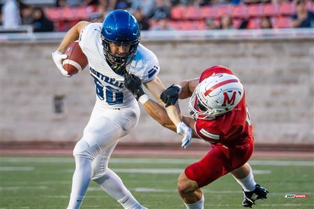 RSEQ 2024 Football - McGill Redbirds (8) vs (47) Université de Montréal Carabins