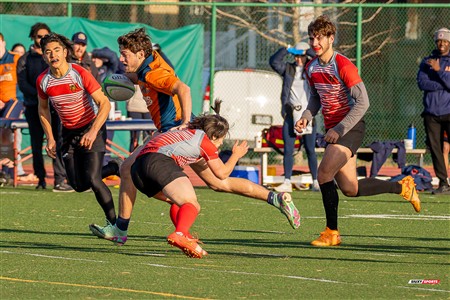 RSEQ 2024 - Démi Finale Rugby Masc Cegep - André Laurendeau (50) vs (20) Vanier