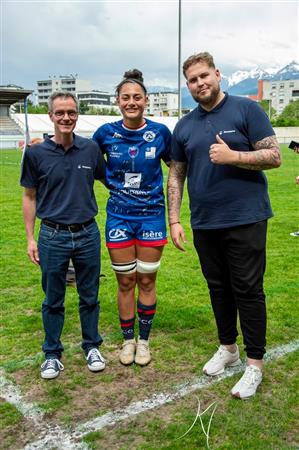FFR 2024 Élite 1 F - FC Grenoble Amazones (23) vs (17) Stade Toulousain