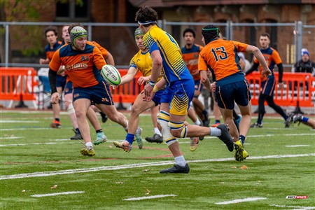 RSEQ 2024 - Final Rugby Masc CEGEP - John Abbott (48) vs (18) André Laurendeau - First Half
