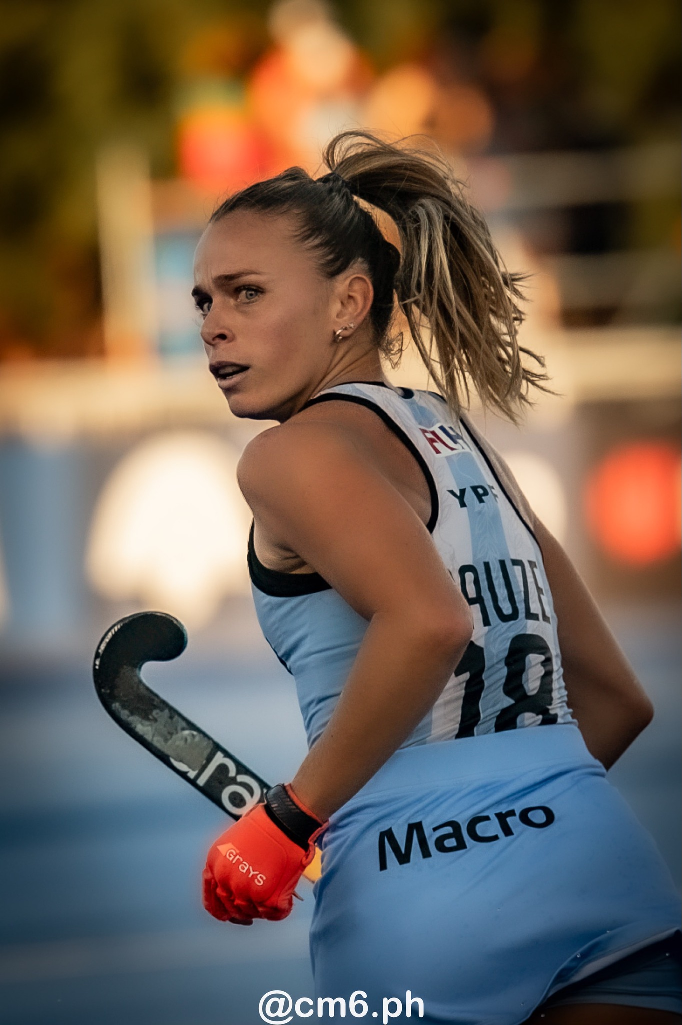 Victoria SAUZE VALDEZ -  Selección femenina de hockey sobre césped de Argentina - Netherlands women's national field hockey team - Field hockey - FIH Pro League Fem 2023-2024 - Argentina (1) vs (4) Netherlands (#FIHPF24ARGNET12) Photo by: Christian Mas | Siuxy Sports 2023-12-08