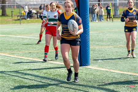RQ 2024 - Match Pré-Saison - Rugby Club Montréal (10) vs (41) Town of Mount Royal - F
