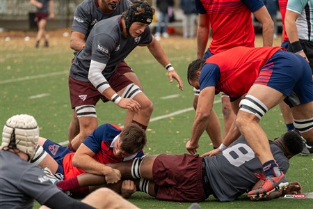 RSEQ 2024 - Finale Rugby Univ Masc - ETS (19) vs (14) Ottawa - 1 Mi-Temps Reel B