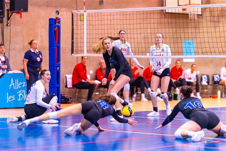 RSEQ - 2024 Volley F - Demi-finale - U de Montréal (3) vs (1) U Laval