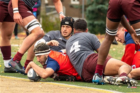 RSEQ 2024 - Finale Rugby Univ Masc - ETS (19) vs (14) Ottawa - 1 Mi-Temps Reel A