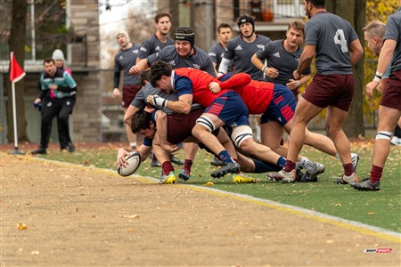 RSEQ 2024 - Finale Rugby Univ Masc - ETS (19) vs (14) Ottawa - 1 Mi-Temps Reel B