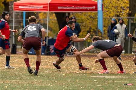RSEQ 2024 - Finale Rugby Univ Masc - ETS (19) vs (14) Ottawa - 2 Mi-Temps Reel B