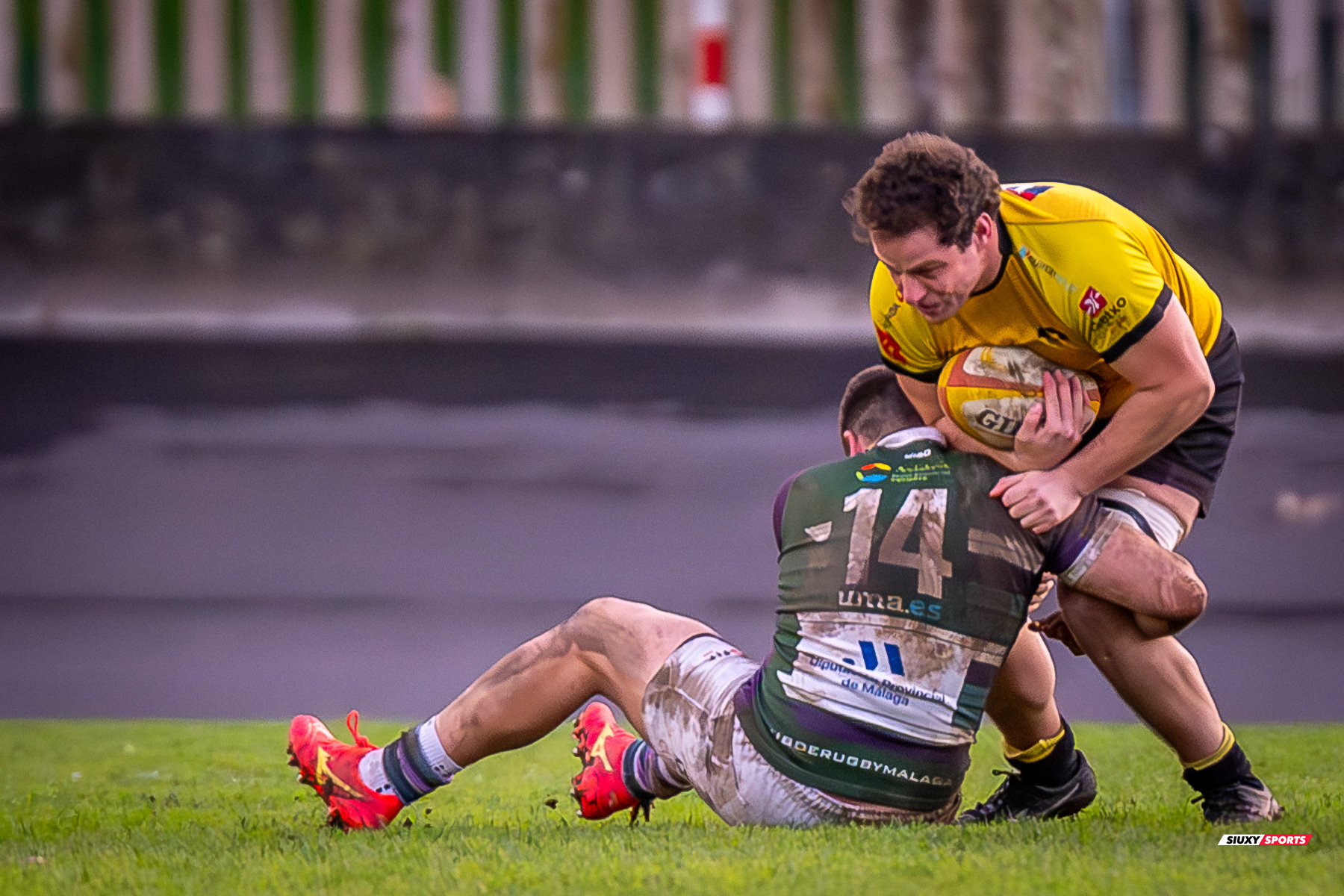 Borja VITERI IBARRA -  Getxo Artea Rugby Taldea - Club Rugby Málaga - Rugby - FER 2024 - DHB - Getxo RT (52) vs (10) CR Malaga (#FER24DGBGETMAL02) Photo by: Fredy Monfoto | Siuxy Sports 2024-02-10