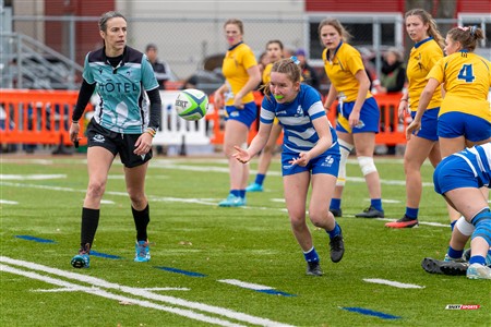 RSEQ 2024 - Final Rugby Fem CEGEP - John Abbott (12) vs (21) Dawson - First Half