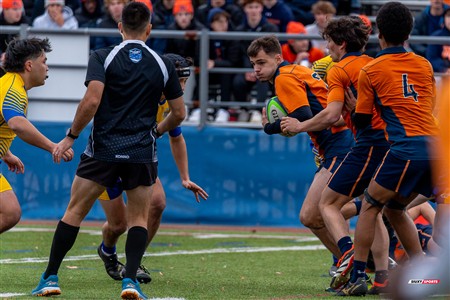 RSEQ 2024 - Final Rugby Masc CEGEP - John Abbott (48) vs (18) André Laurendeau - Second Half