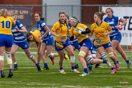 RSEQ 2024 - Final Rugby Fem CEGEP - John Abbott (12) vs (21) Dawson - Second Half