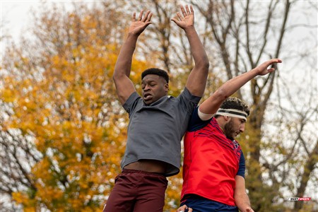 RSEQ 2024 - Finale Rugby Univ Masc - ETS (19) vs (14) Ottawa - 1 Mi-Temps Reel A