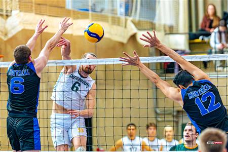 RSEQ - 2024 VOLLEY M - U DE MONTRÉAL (1) VS (3) U DE SHERBROOKE - Reel 2