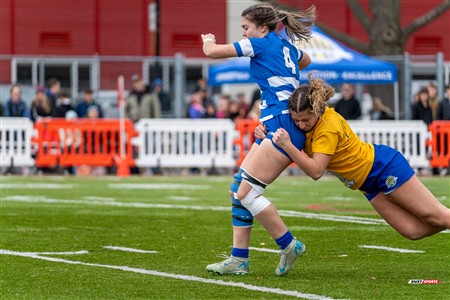 RSEQ 2024 - Final Rugby Fem CEGEP - John Abbott (12) vs (21) Dawson - Second Half