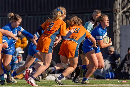 RSEQ 2024 - Démi Finale Rugby Fem Cegep - André Laurendeau (31) vs (43) Dawson
